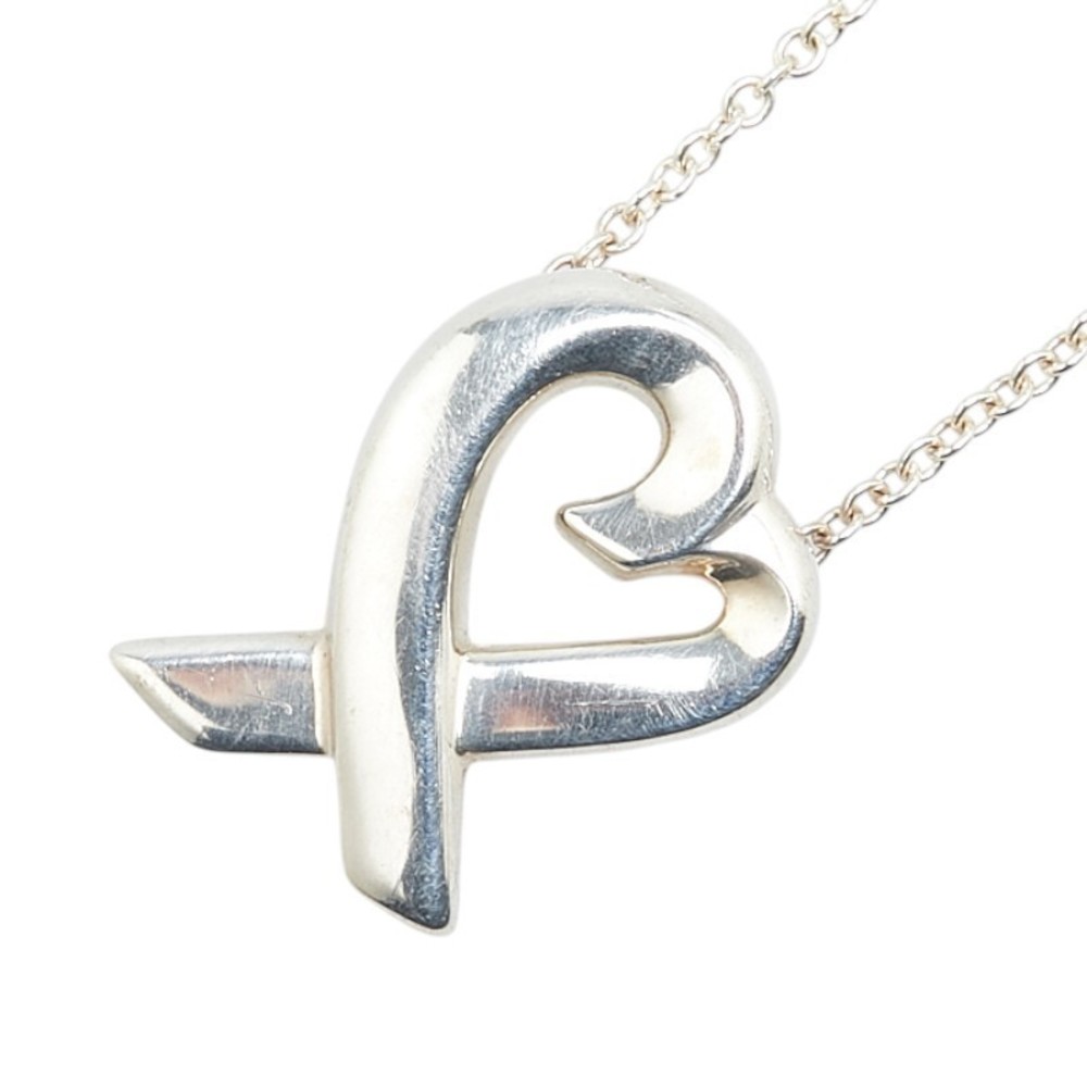 Tiffany Loving Heart Necklace Silver Tiffany
